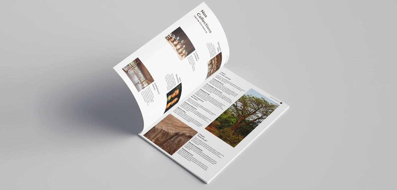 Bantbi - Catalogue, mise en page finale