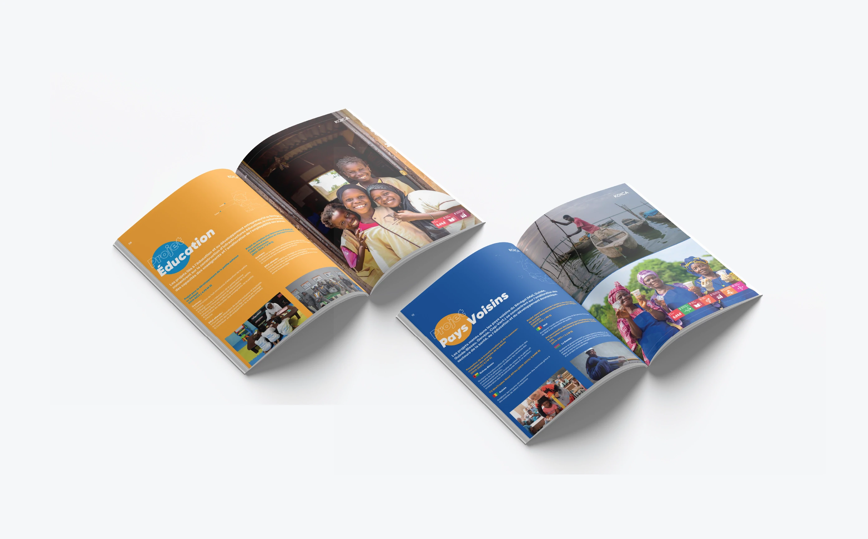 KOICA - Détails infographies