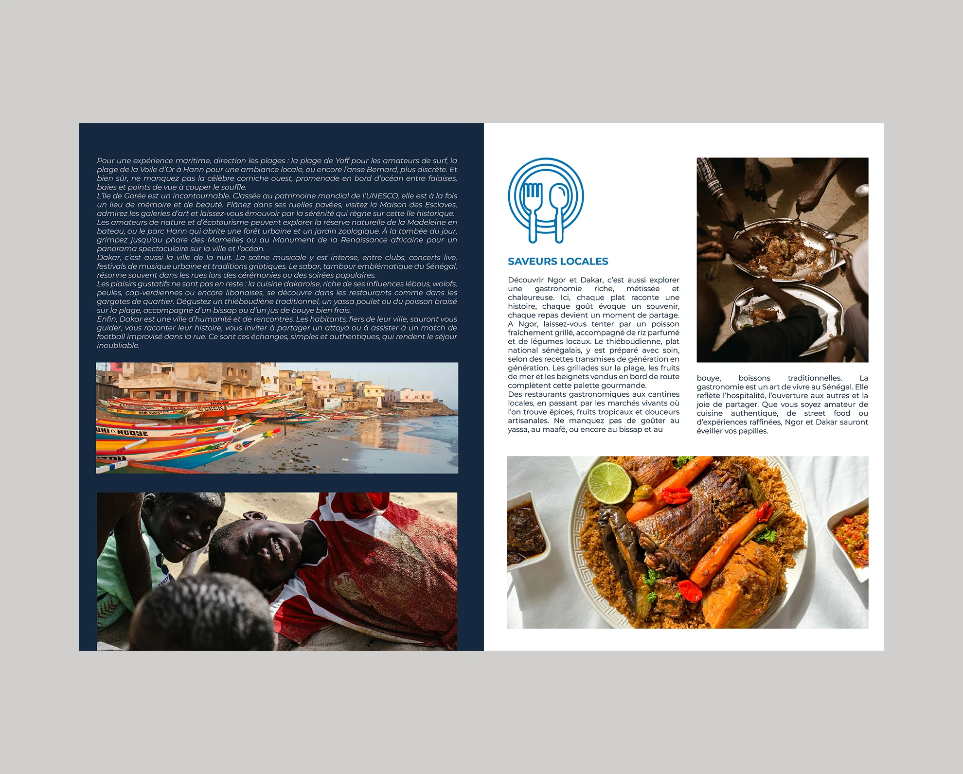 Ville de Dakar - brochure institutionnelle, verso