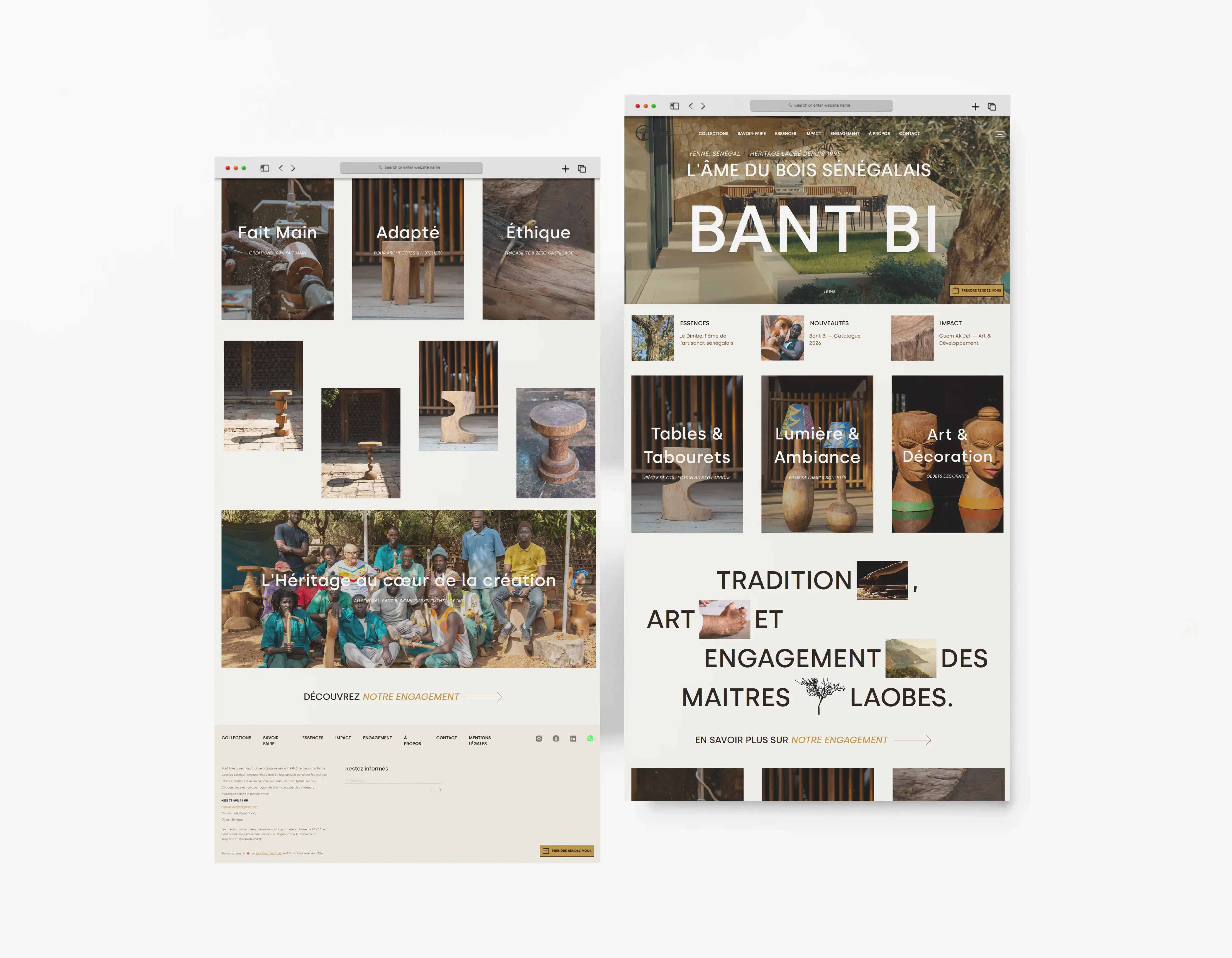 Bantbi - site internet