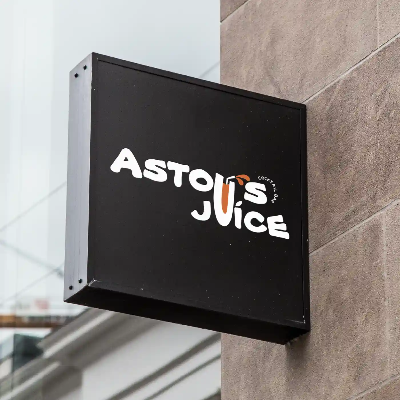 Enseigne Astoo Juice - Xool Creative